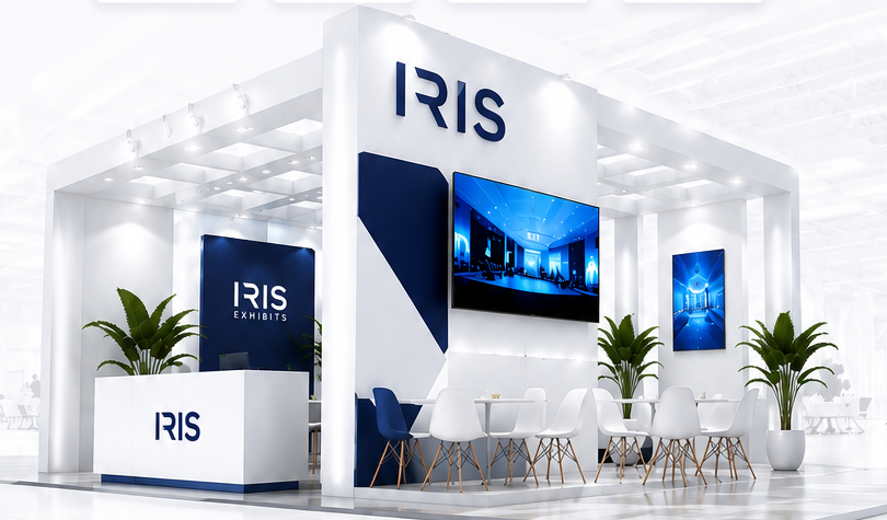 Iris Exhibits booth